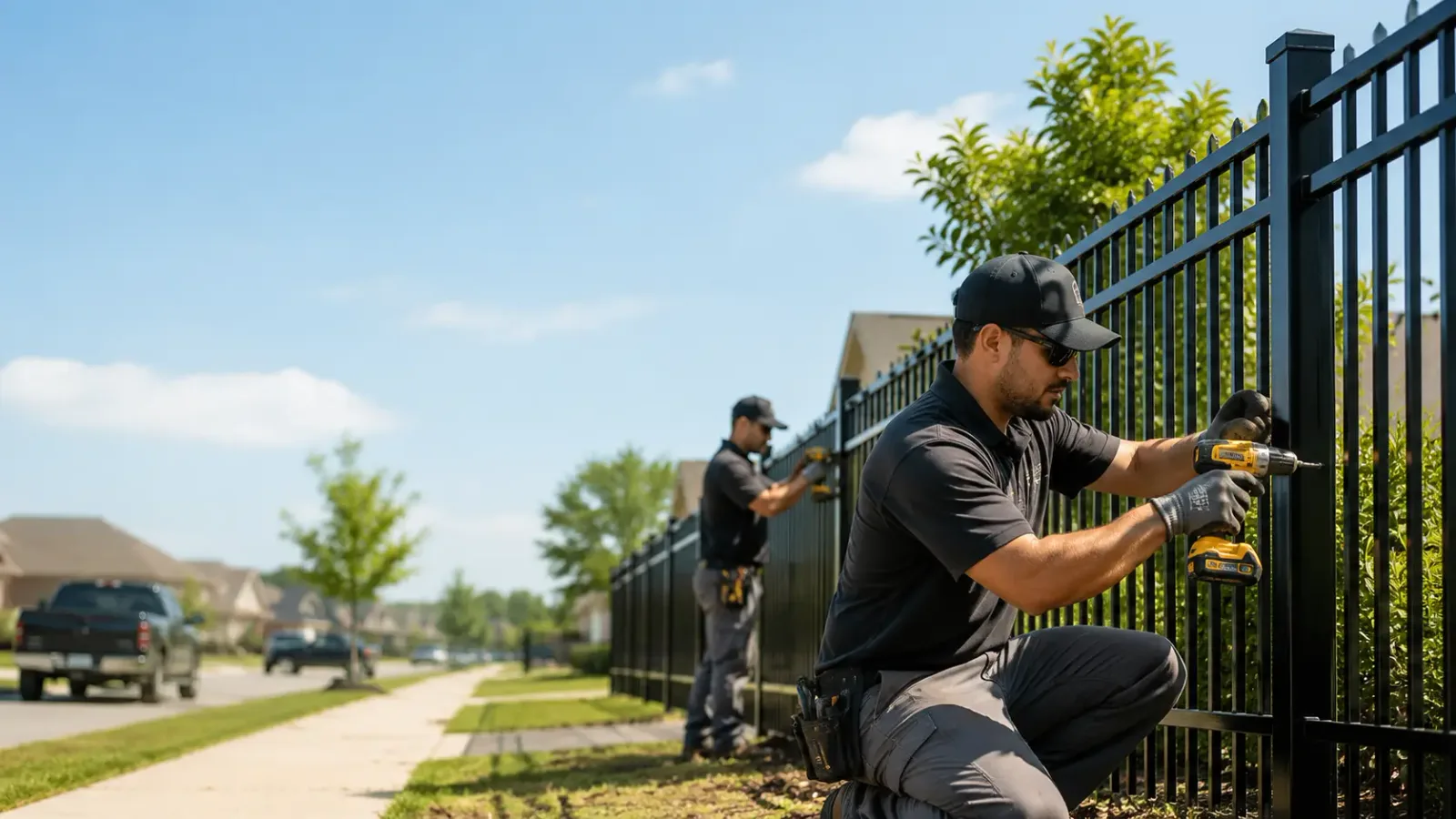 Metal Fence Installation in Surfside, CA